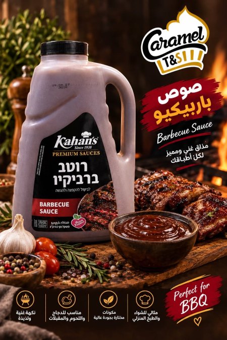 صلصة باربيكيو 4.6 كغم كاهان